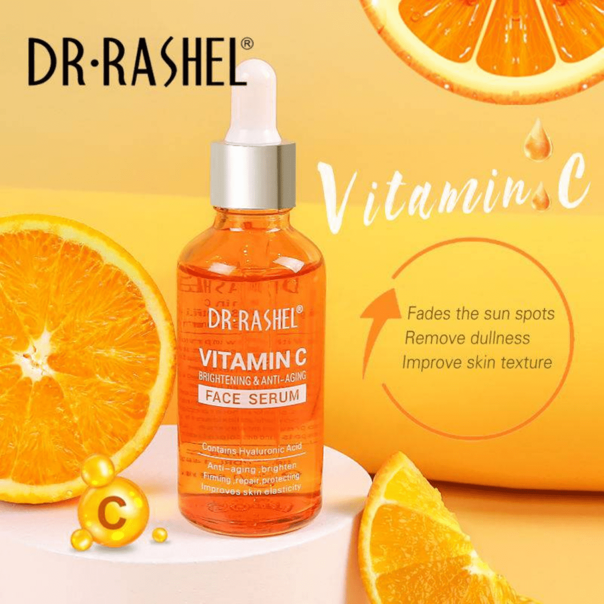 Dr. Rashel Vitamin C Brightening & Anti Aging Face Serum 50ml - Gift Point