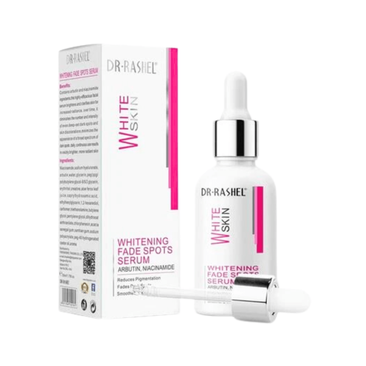 Dr. Rashel White Skin Whitening Fade Spots Serum 50ml - Gift Point
