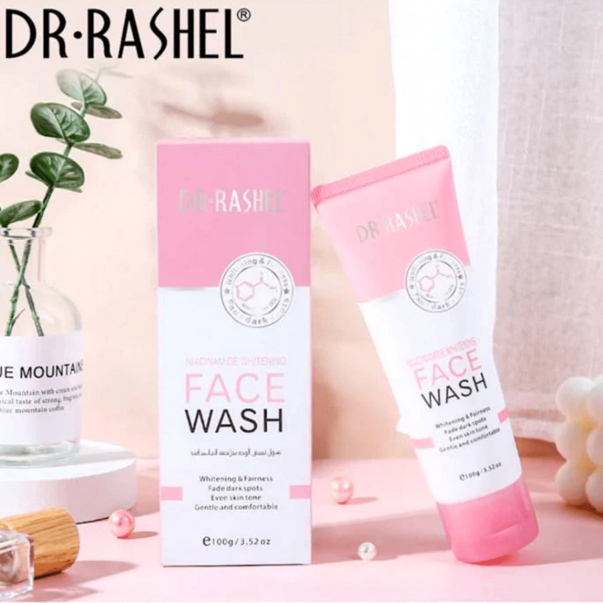 Dr.Rashel Niacinamide Whitening Face Wash, 100g - Gift Point
