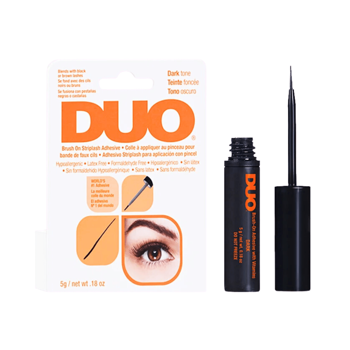 Duo Brush On Lash Adhesive Dark Tone 5ml - Gift Point