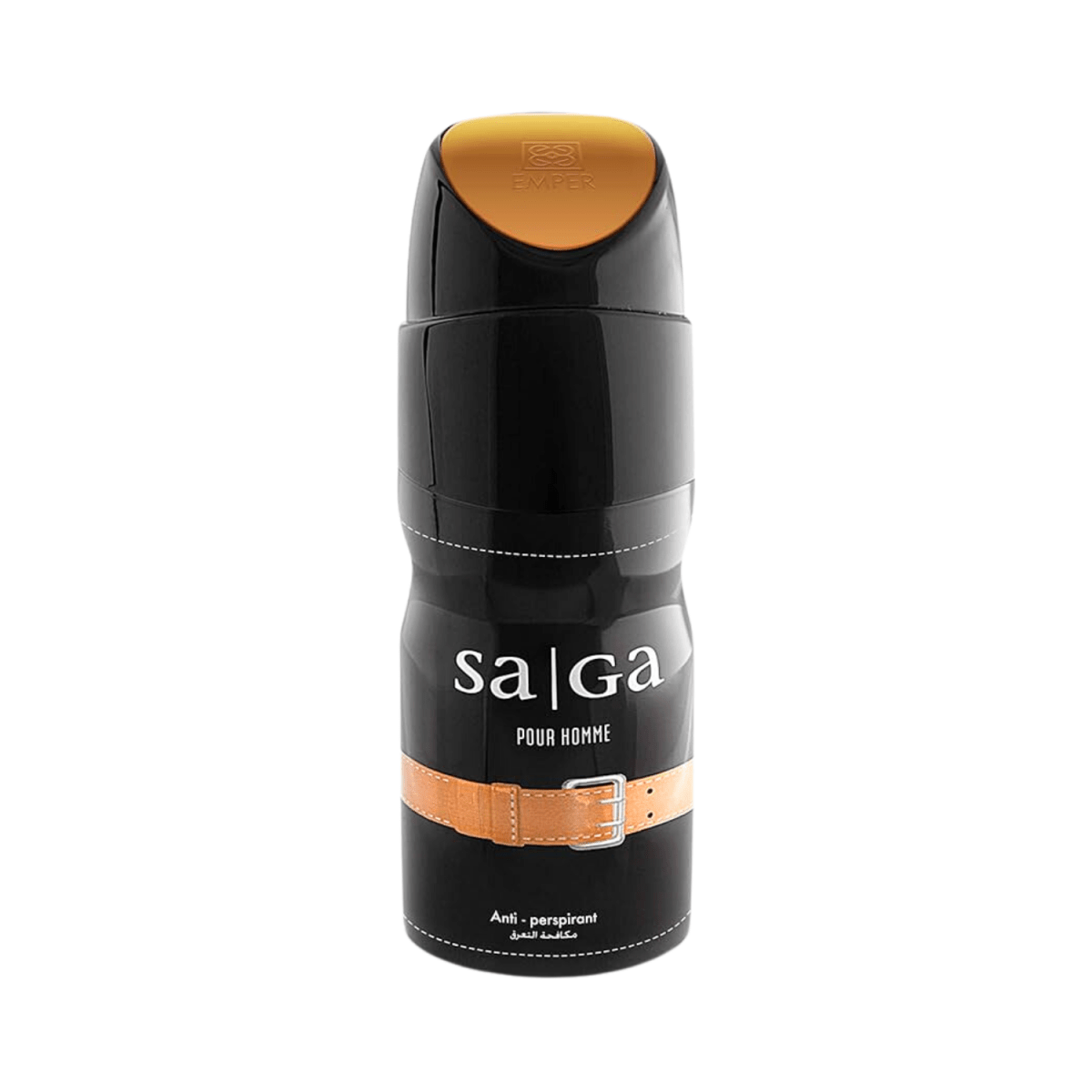 Emper Saga Black Antiperspirant Man Roll On 60ml - Gift Point