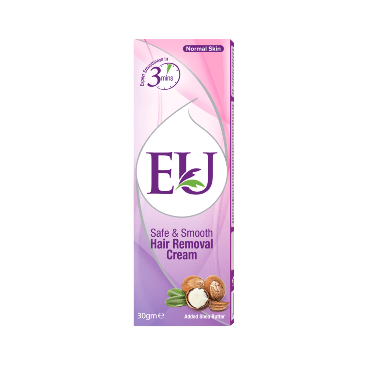 EU Safe & Smooth Normal Skin Hair Removal Cream 30g - Gift Point
