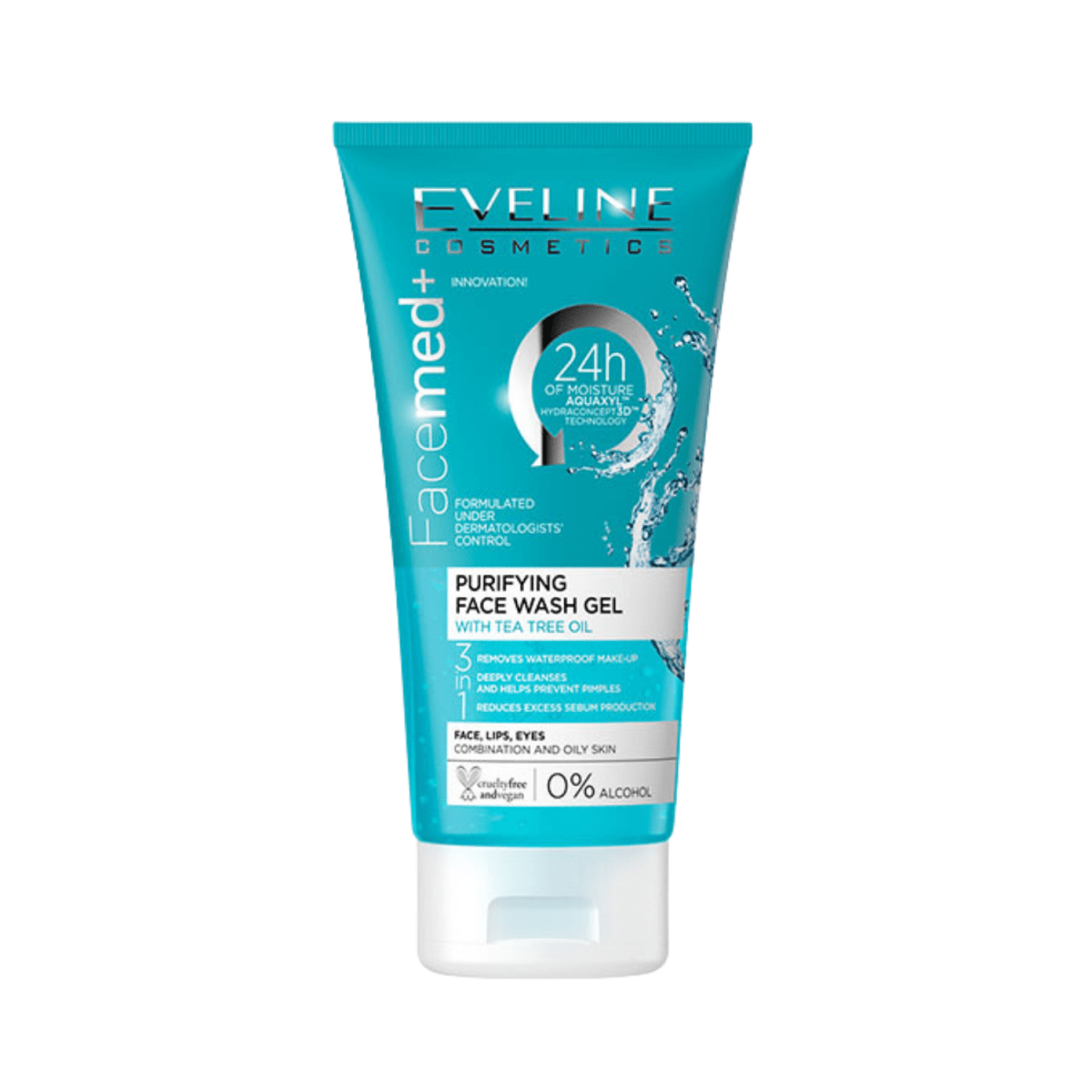 Eveline Facemed+ Purifying Face Wash Gel With Tea Tree Oil 150ml - Gift Point