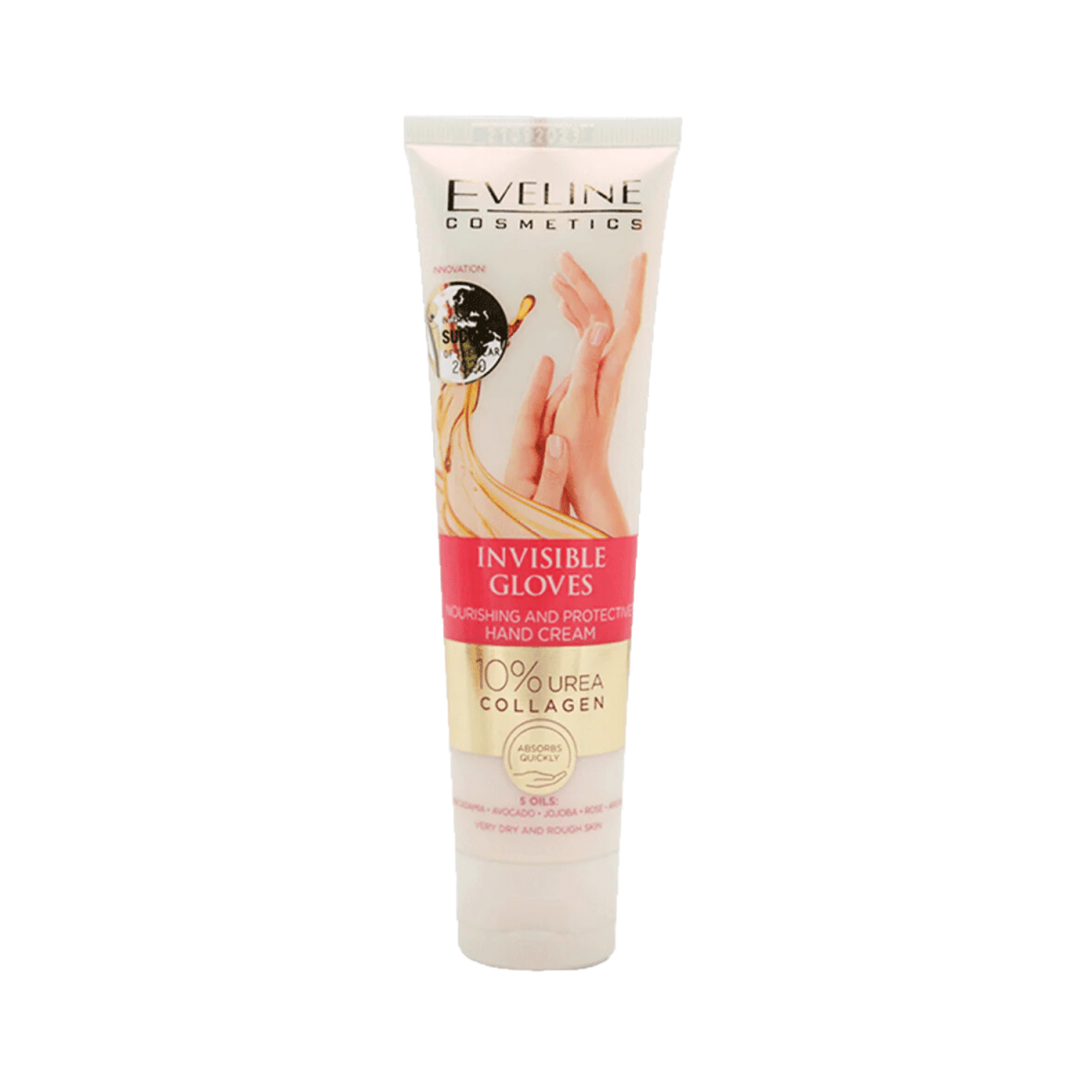 Eveline Invisible Gloves 10% Urea Hands Cream 100ml - Gift Point