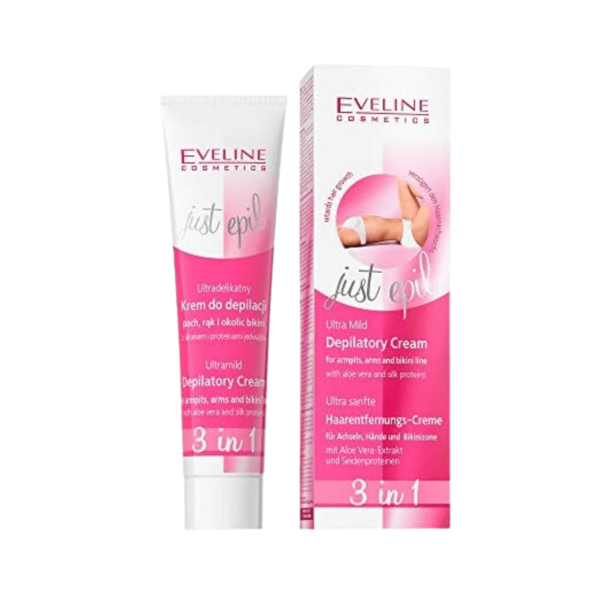 Eveline Just Epil 3in1 Ultra Mild Depilatory Cream 125ml - Gift Point