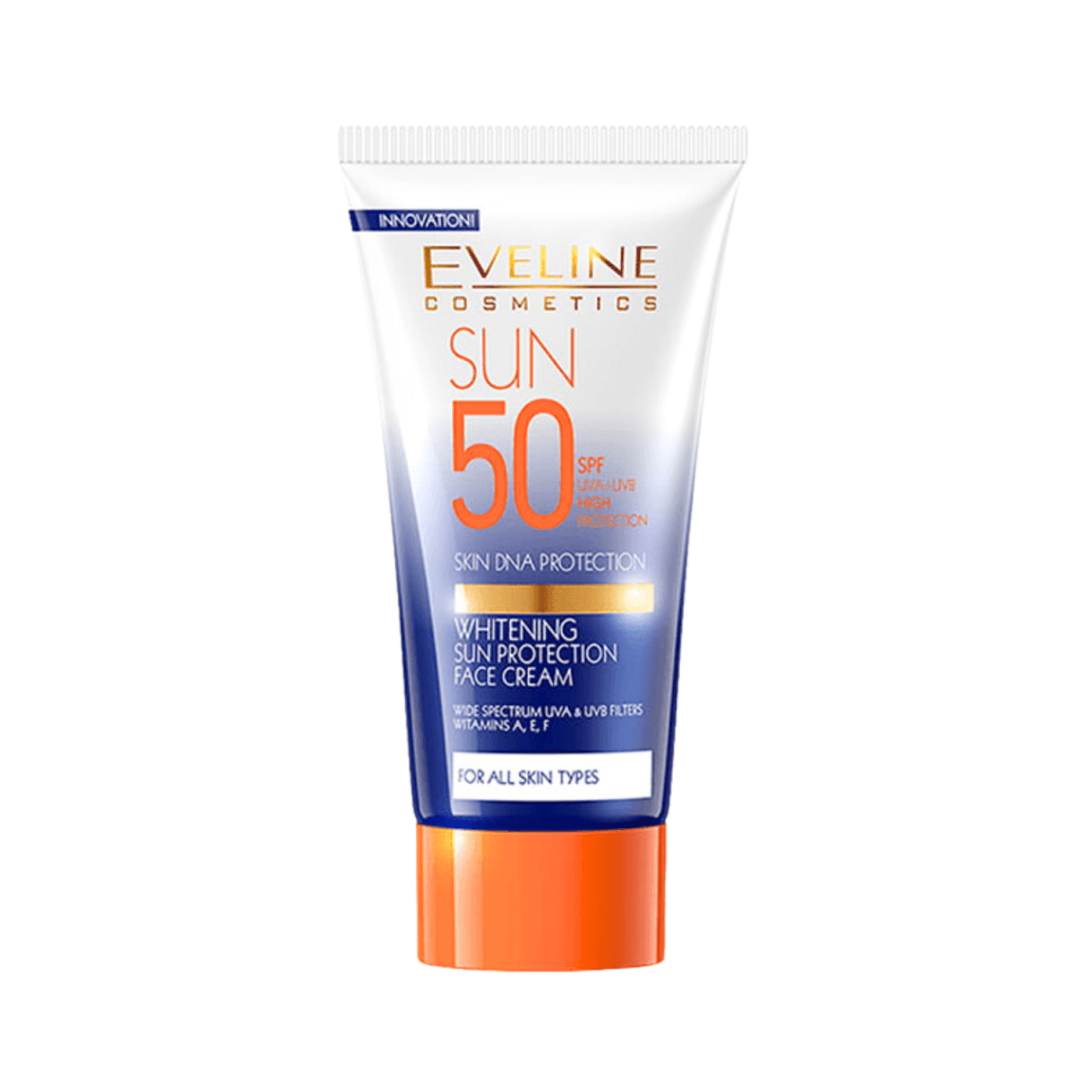 Eveline Sun Whitening Sun Protection Face Cream SPF 50, 50ml - Gift Point