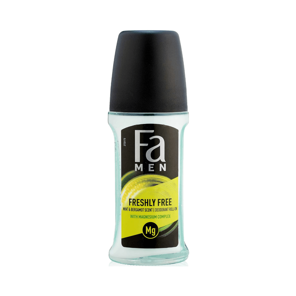 Fa Deodorant Roll On Men Freshly Free Mint & Bergamot Scent 50ml - Gift Point