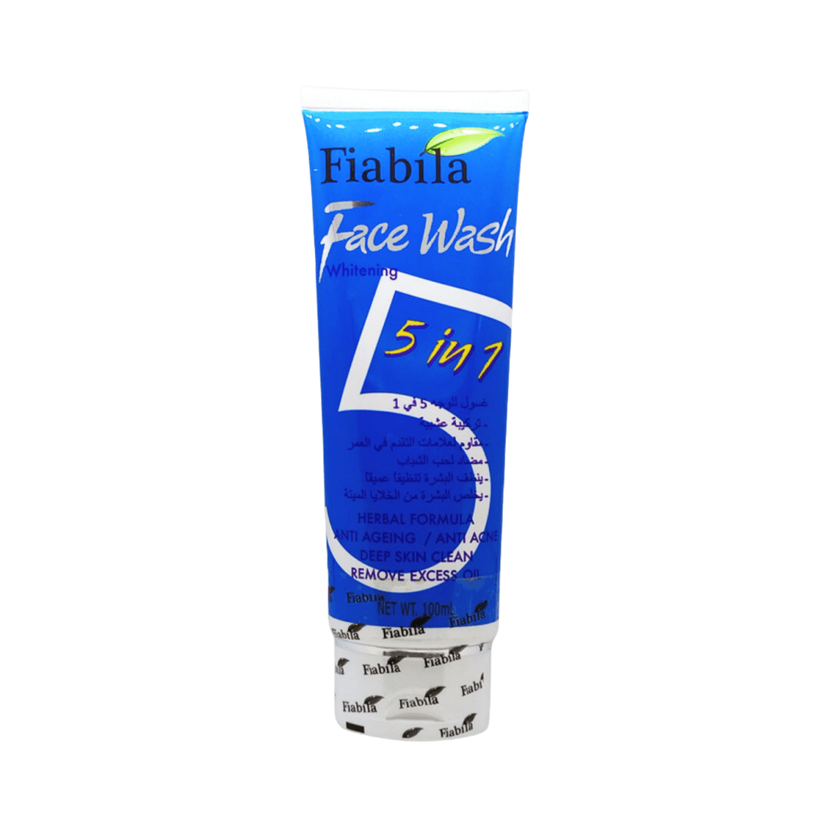 Fiabila 5-In-1 Whitening & Protection Face Wash, 100ml - Gift Point