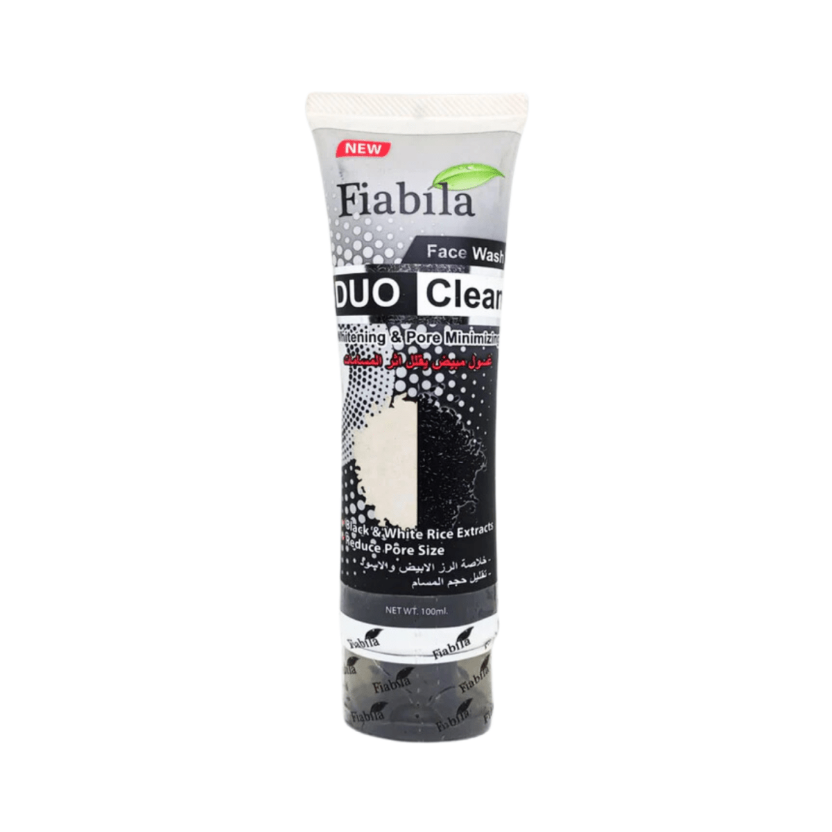 Fiabila Duo Clear Rice Whitening Face Wash 100ml - Gift Point