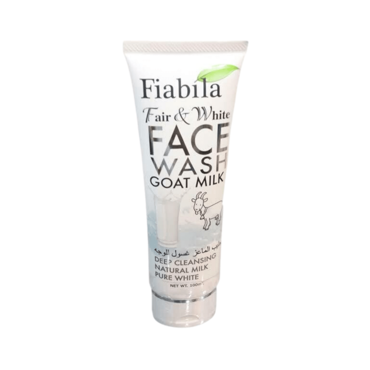 Fiabila Fair & White Face Wash Goat Milk 100ml - Gift Point