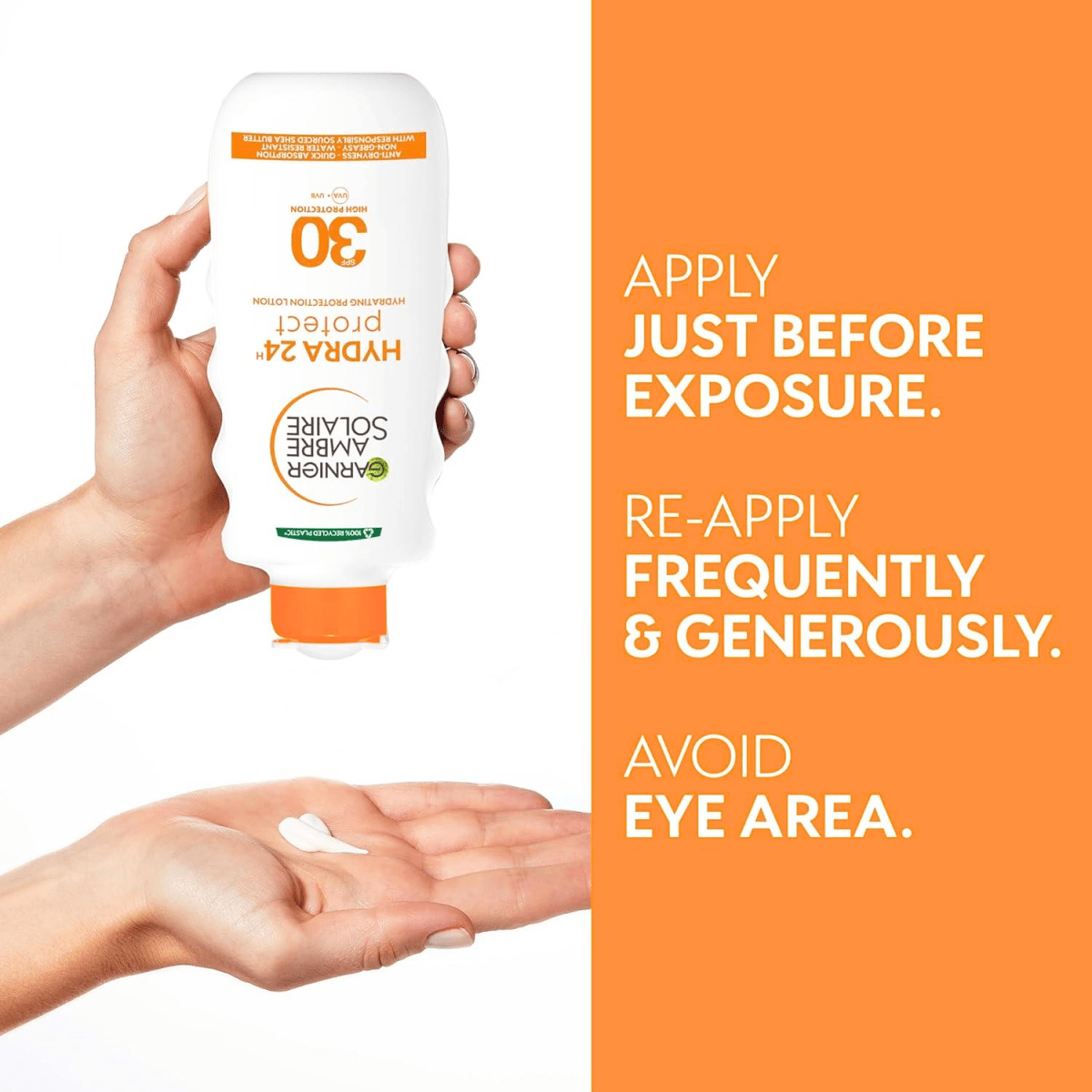 Garnier Ambre Solaire Hydra Protective Sun Body Lotion SPF30, 200ml - Gift Point