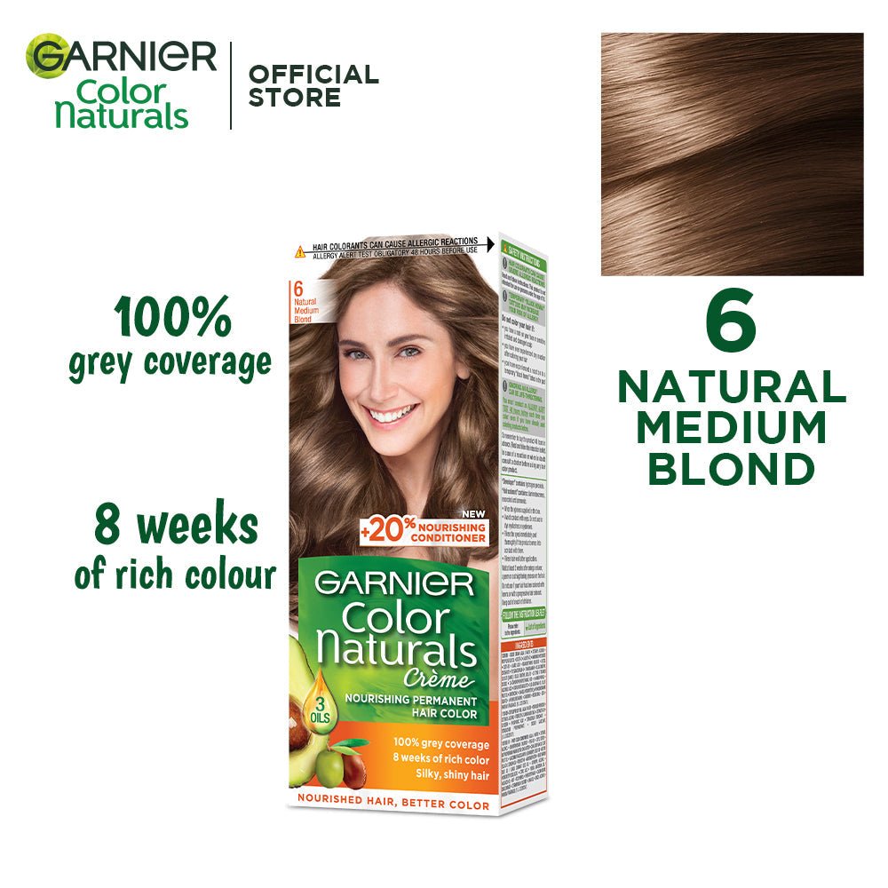 Garnier Color Naturls Creme Hair Color Dark Blonde 6 - Gift Point