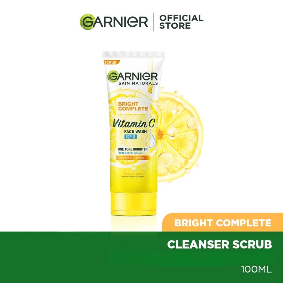 Garnier Light Complete Vitamin C Scrub 100ml - Gift Point