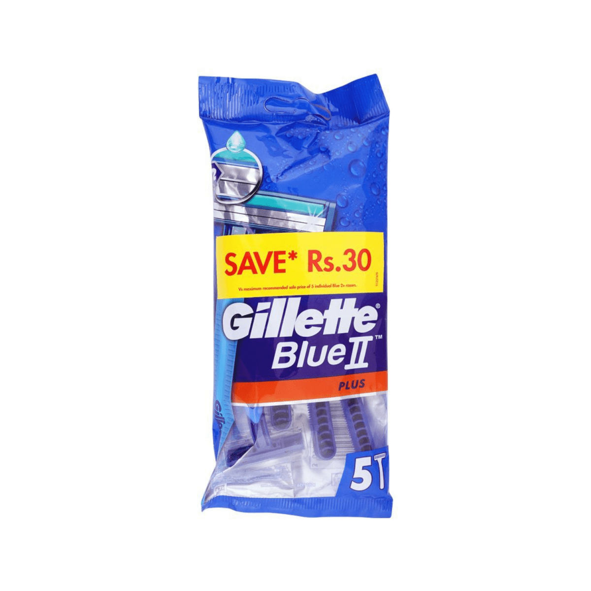 Gillette Blue 2 Plus 5pcs Bag Poland - Gift Point