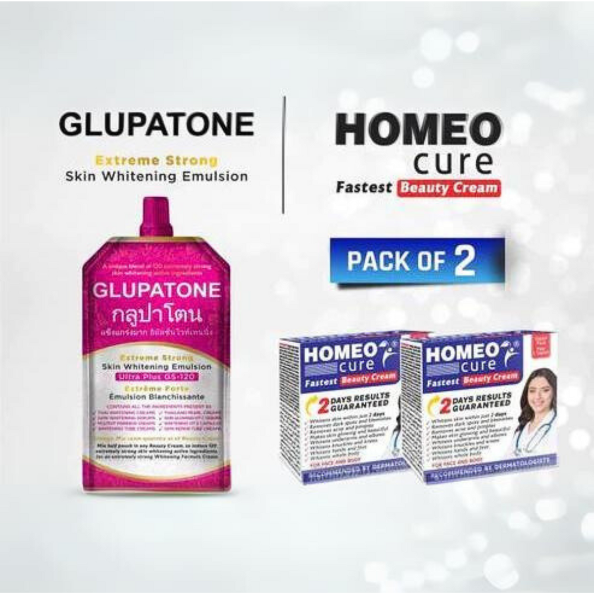 glupatone-emulsion-50ml-and-homeo-cure-beauty-cream-pack-of-2