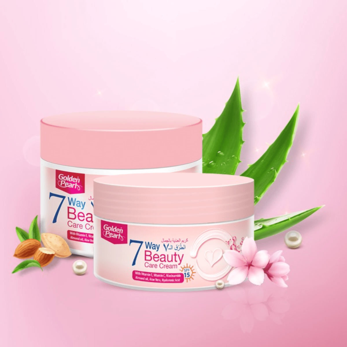 Golden Pearl 7 Way Beauty Care Cream For All Season 200ml - Gift Point