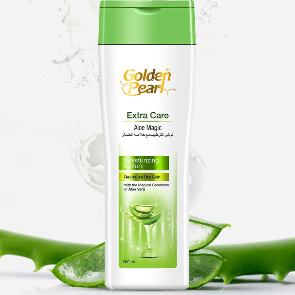 Golden Pearl Extra Care Aloe Magic Moisturizing Lotion 200ml - Gift Point