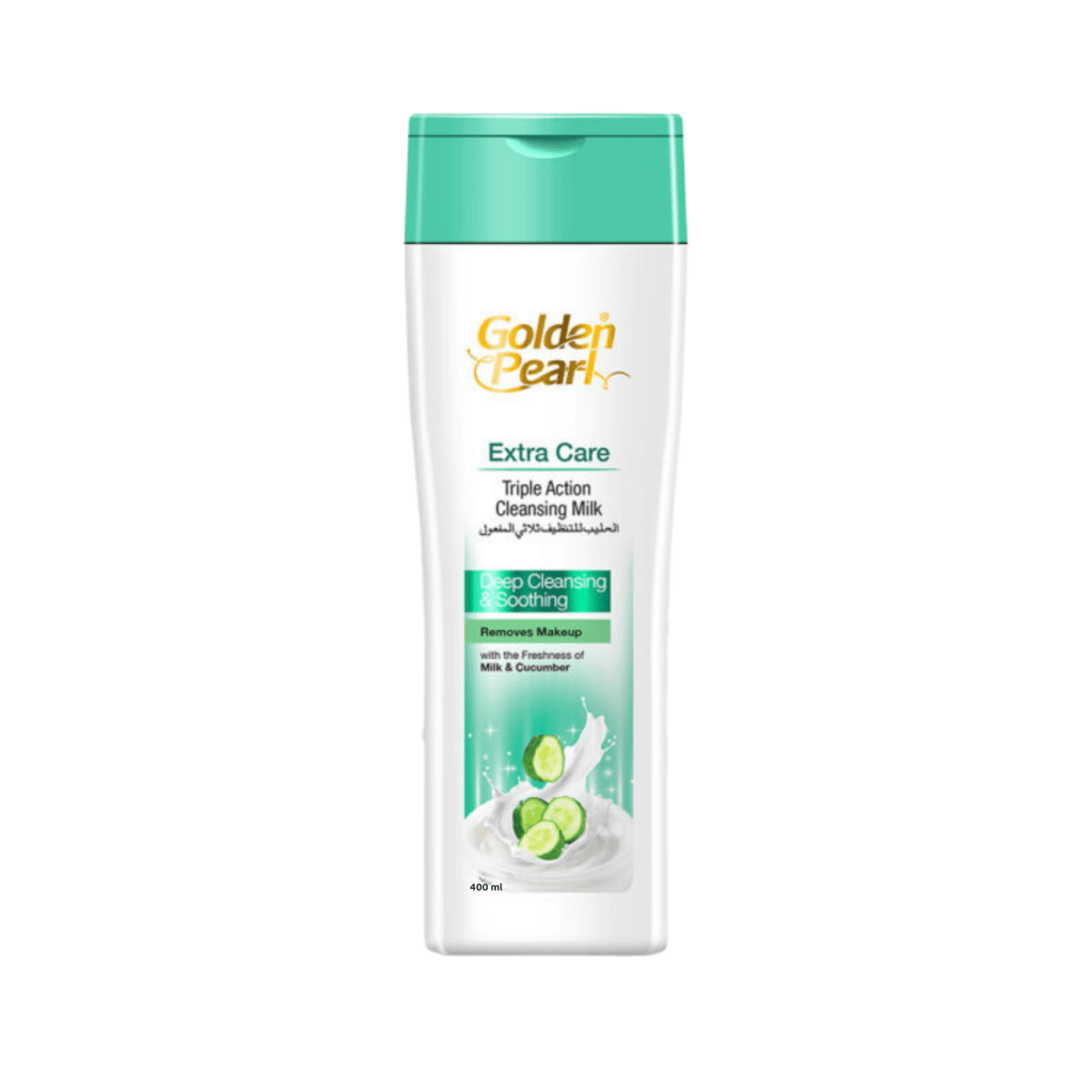 Golden Pearl Extra Care Triple Action Cleansing Milk Lotion 400ml - Gift Point