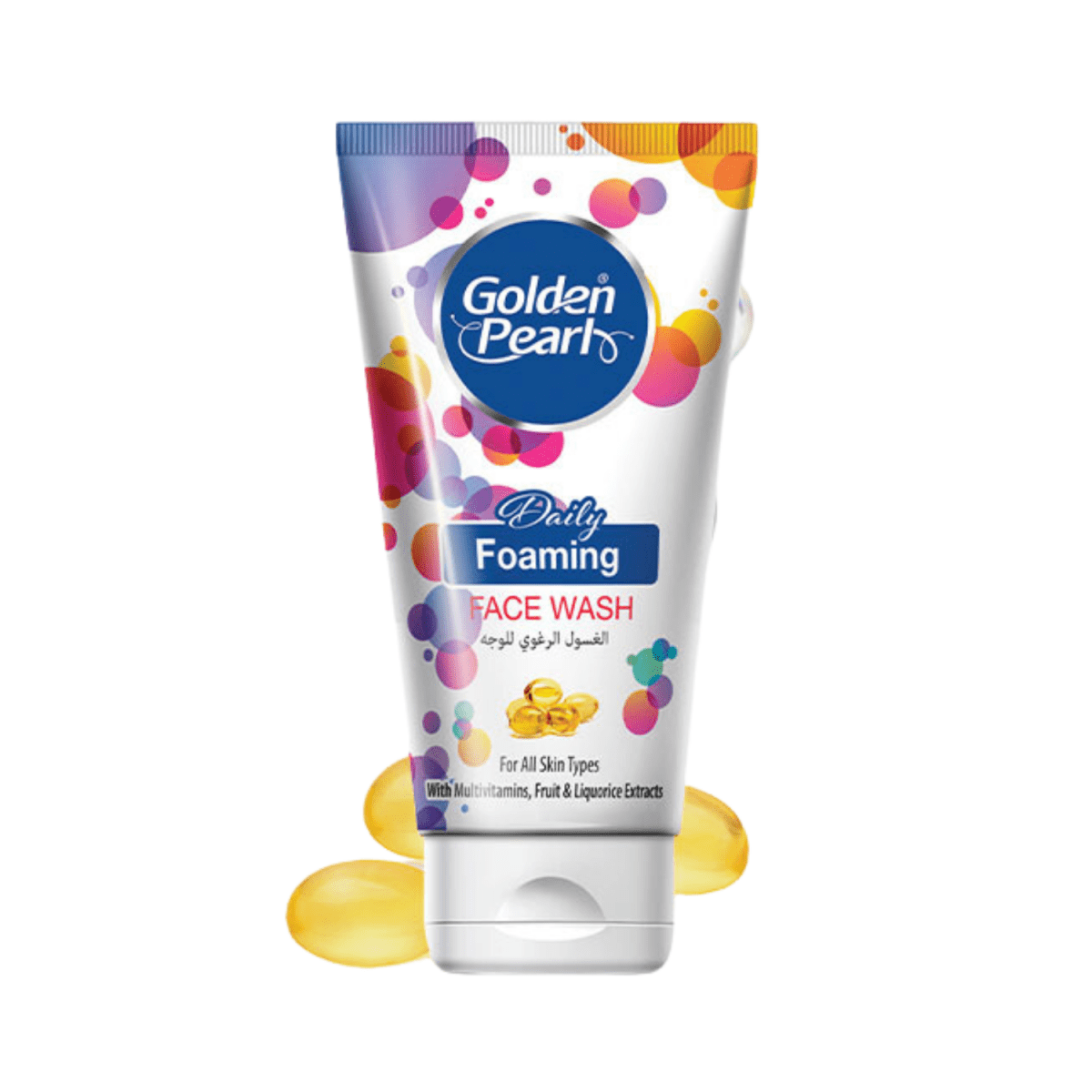 Golden Pearl Foaming Face Wash 75ml - Gift Point
