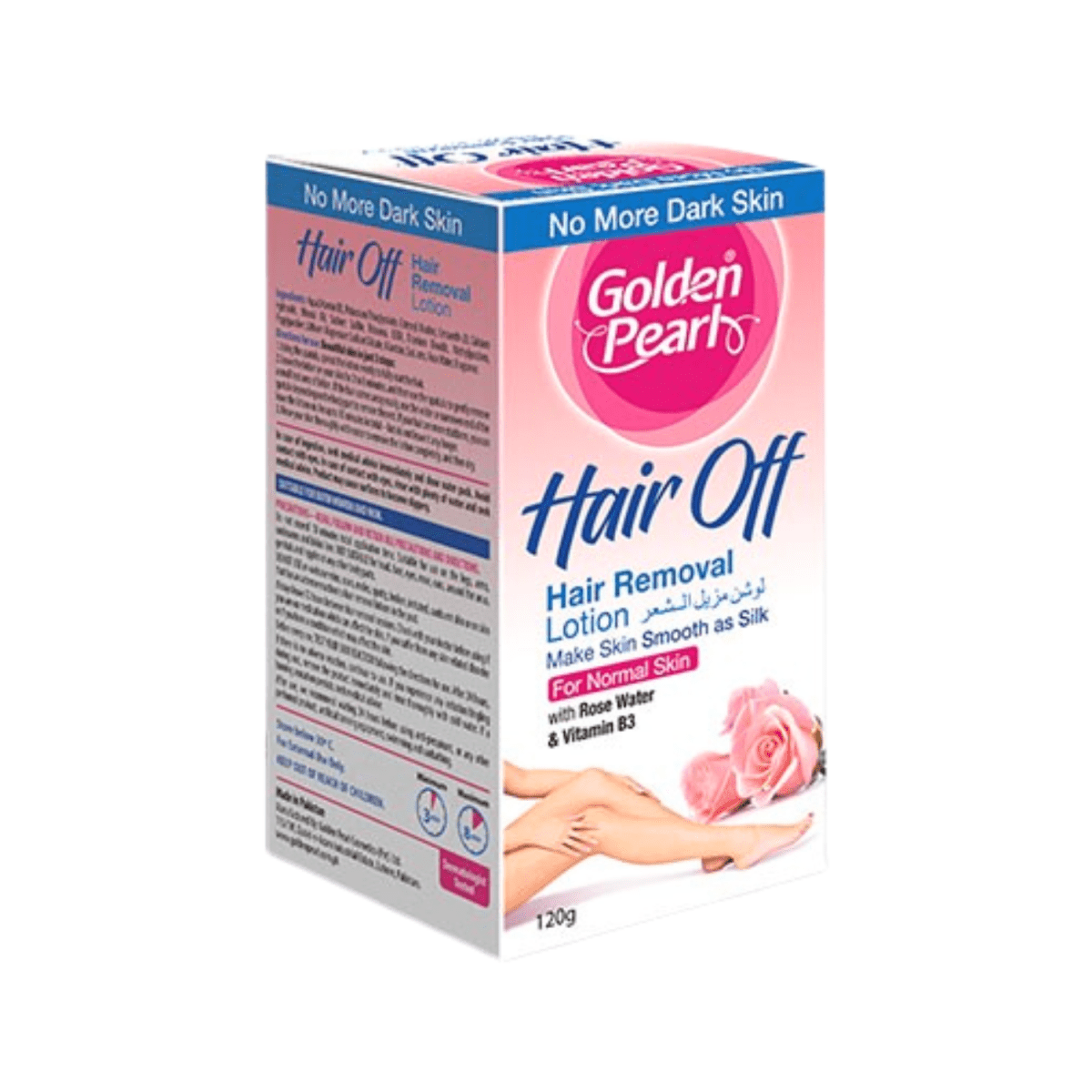 Golden Pearl Hair Off Hair Removal Lotion For Normal Skin 120g - Gift Point