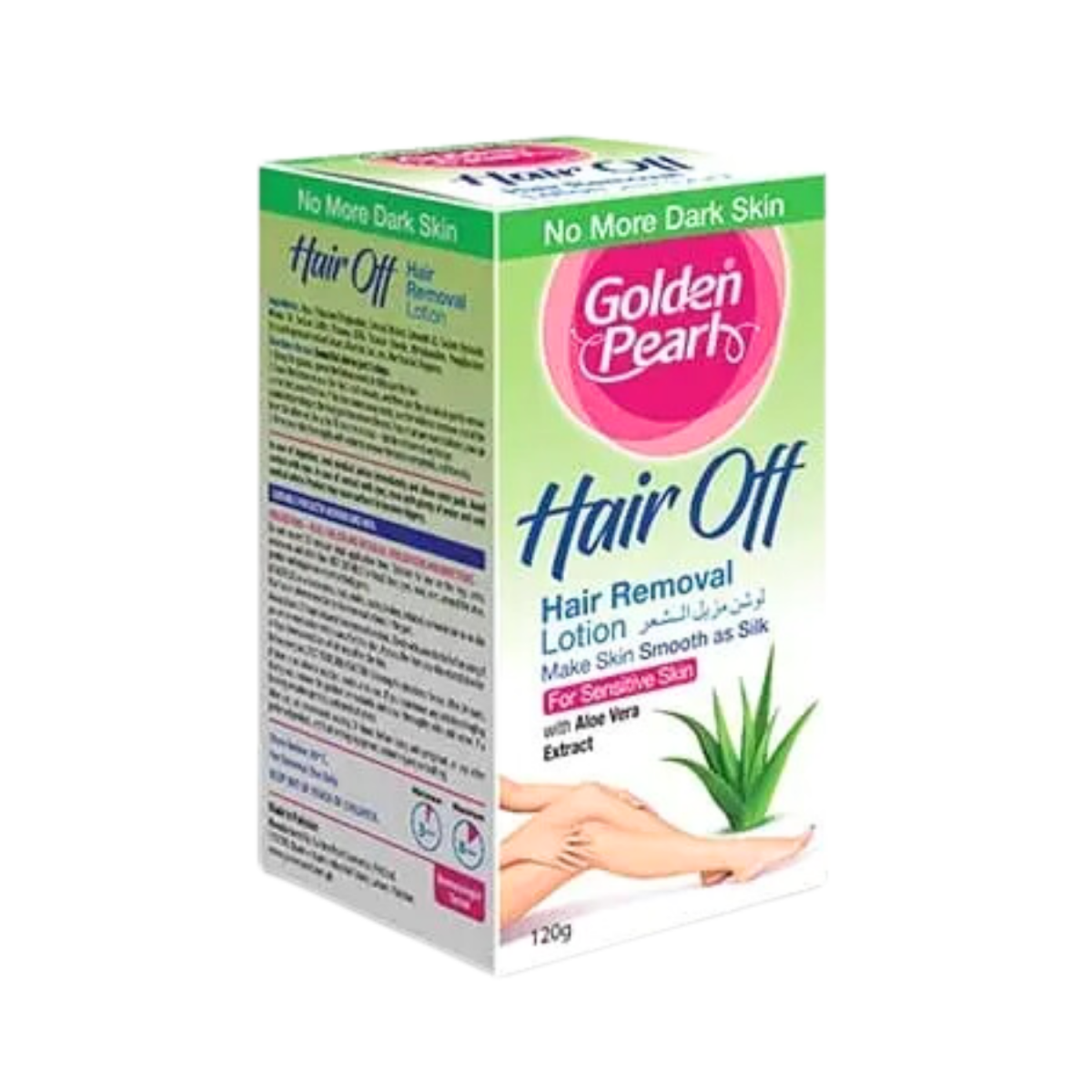 Golden Pearl Hair Off Hair Removal Lotion For Sensitive Skin 120g - Gift Point