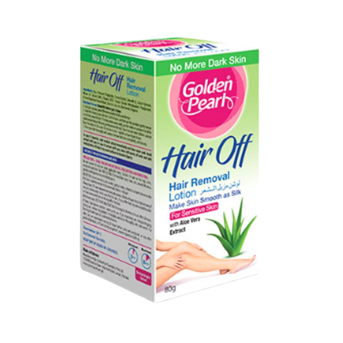 Golden Pearl Hair Off Hair Removal Lotion For Sensitive Skin 80g - Gift Point