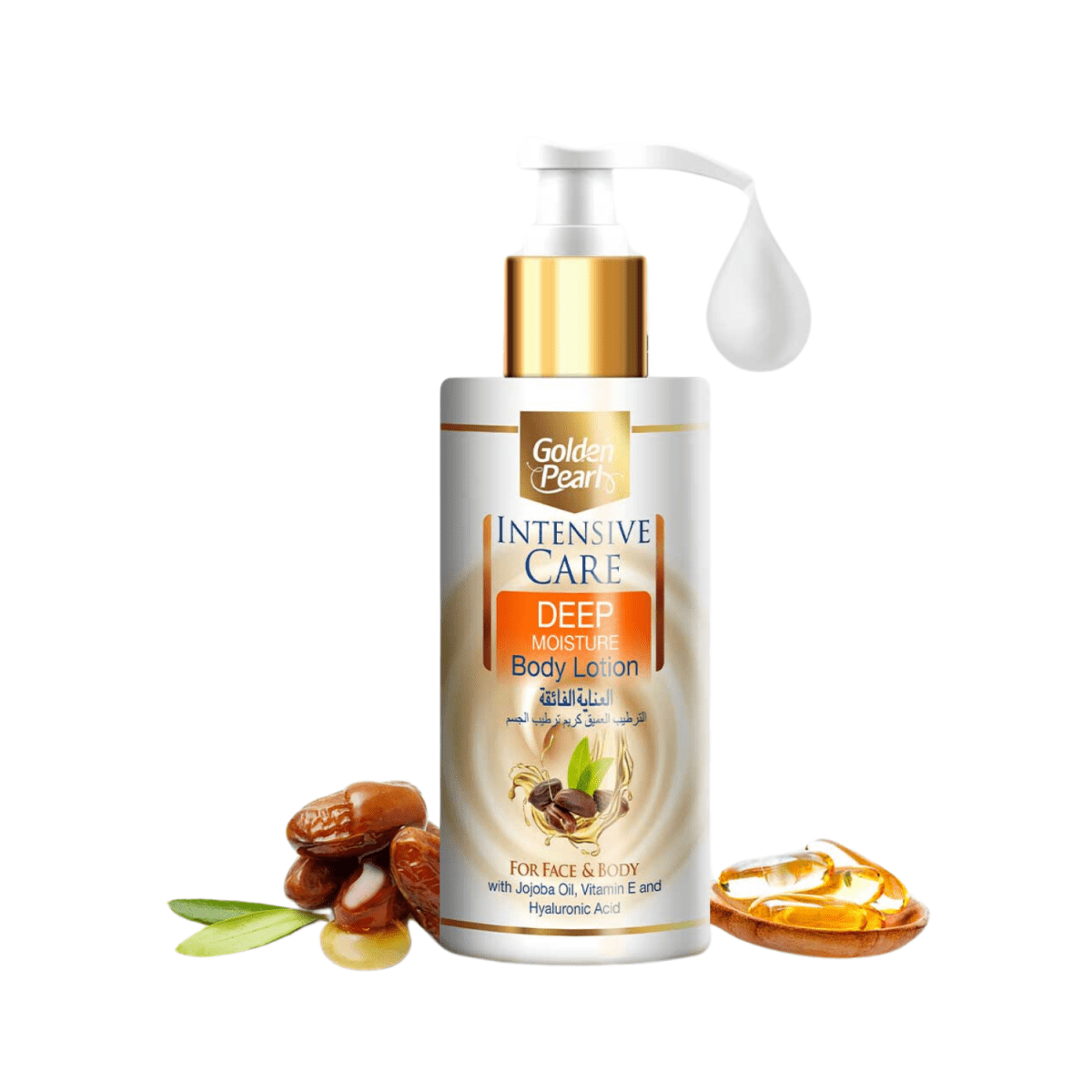 Golden Pearl Intensive Care Deep Moisture Body Lotion For Face & Body 200ml - Gift Point