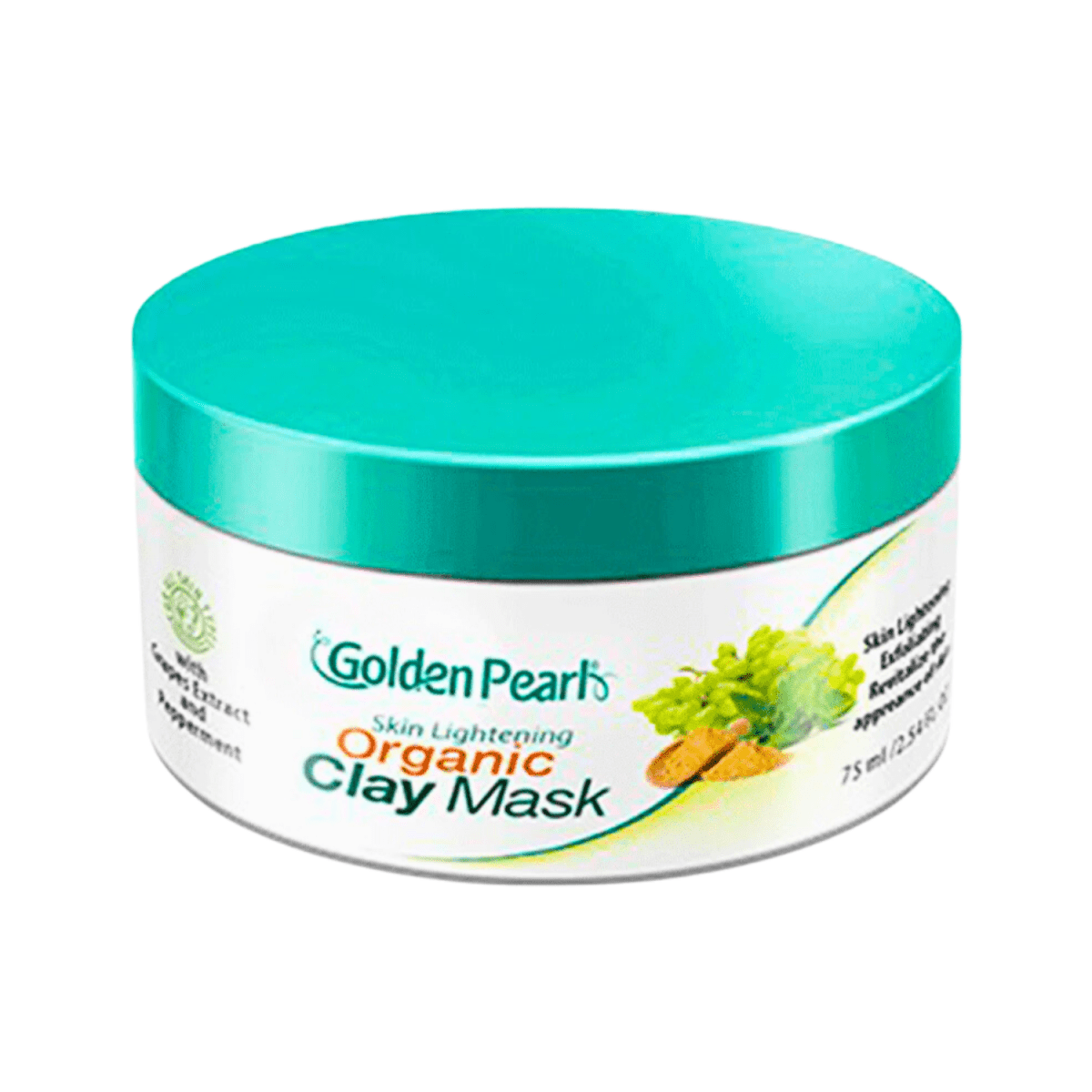 Golden Pearl Skin Lightening Organic Clay Mask 75ml - Gift Point