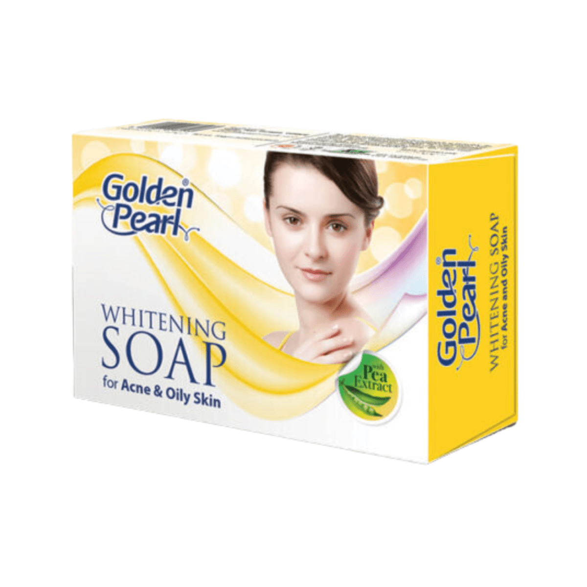 Golden Pearl Whitening Soap for Acne Prone & Oily Skin 100g - Gift Point
