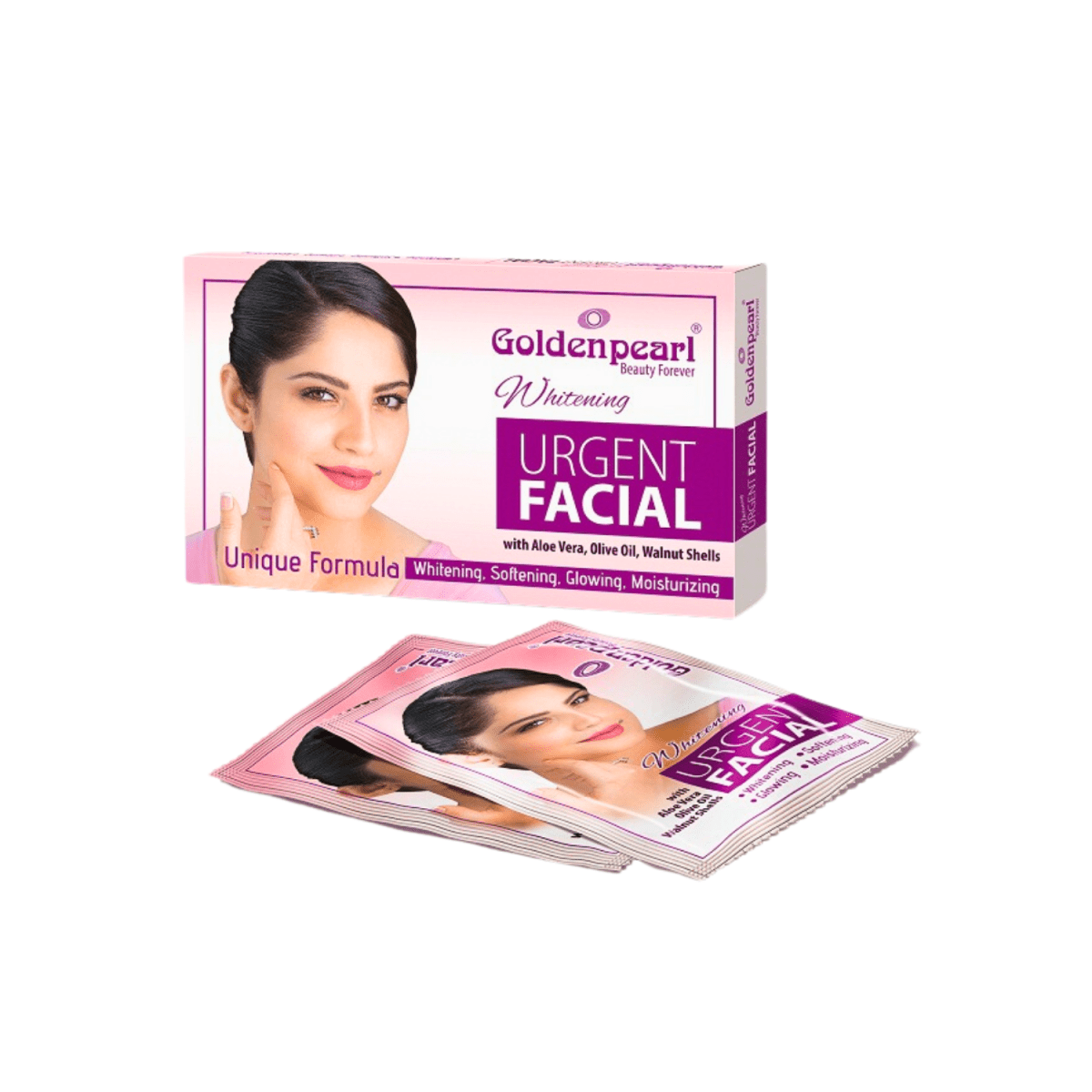 Golden Pearl Whitening Urgent Facial Sach - Gift Point
