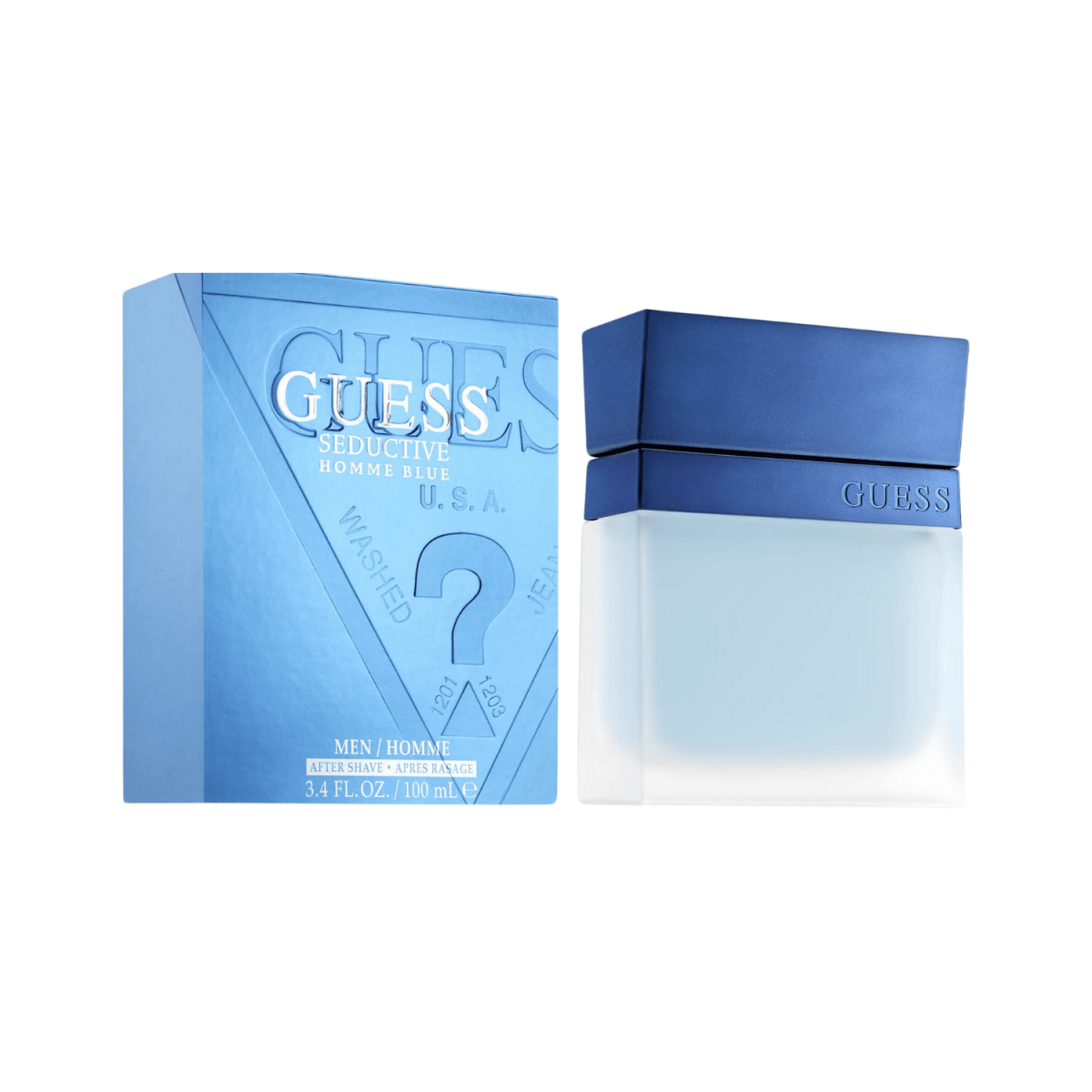 Guess Seductive Blue For Men After Shave 100ml - Gift Point