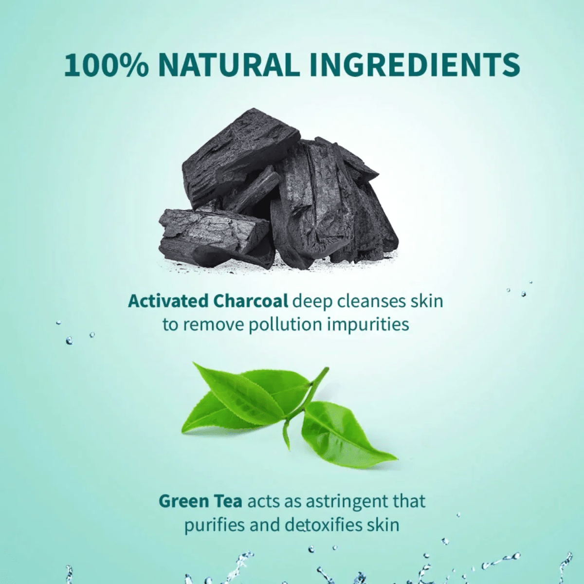 Himalaya Detoxifying Charcoal & Green Tea Face Wash 150ml - Gift Point
