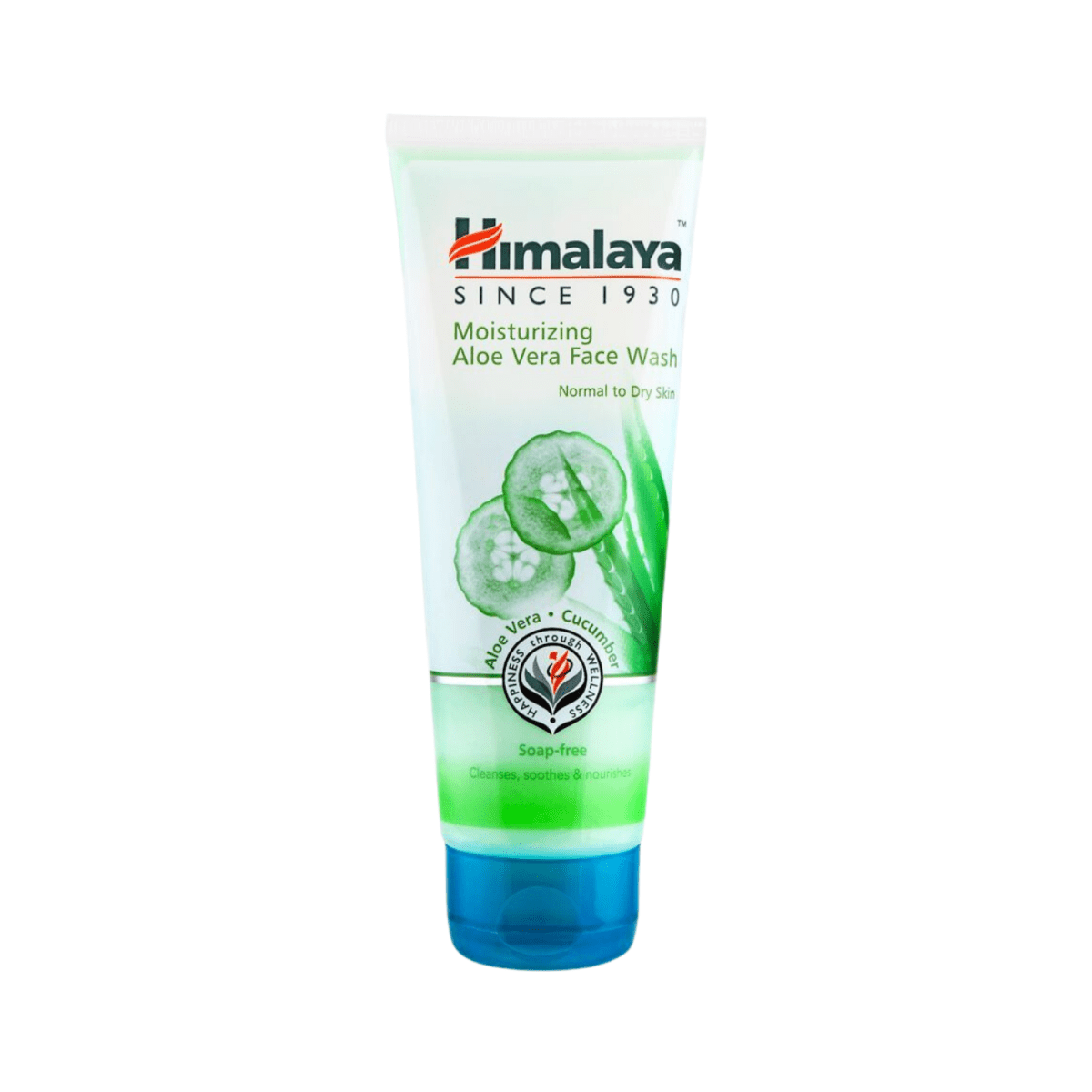 Himalaya Moisturizing Aloe Vera Face Wash, Soap Free, 100ml - Gift Point