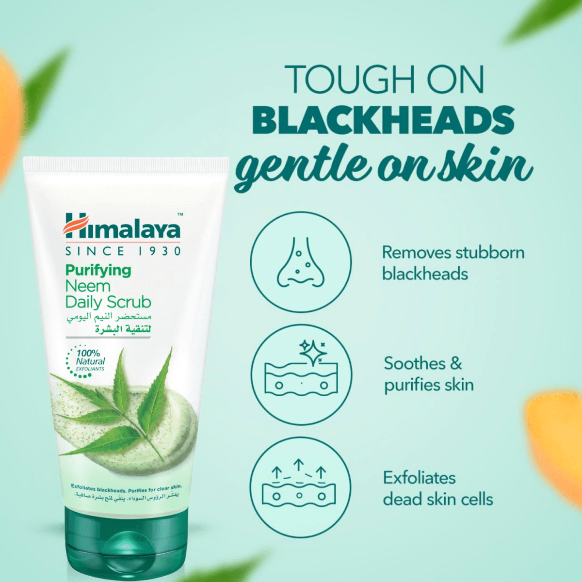 Himalaya Purifying Neem Daily Scrub, 150ml - Gift Point