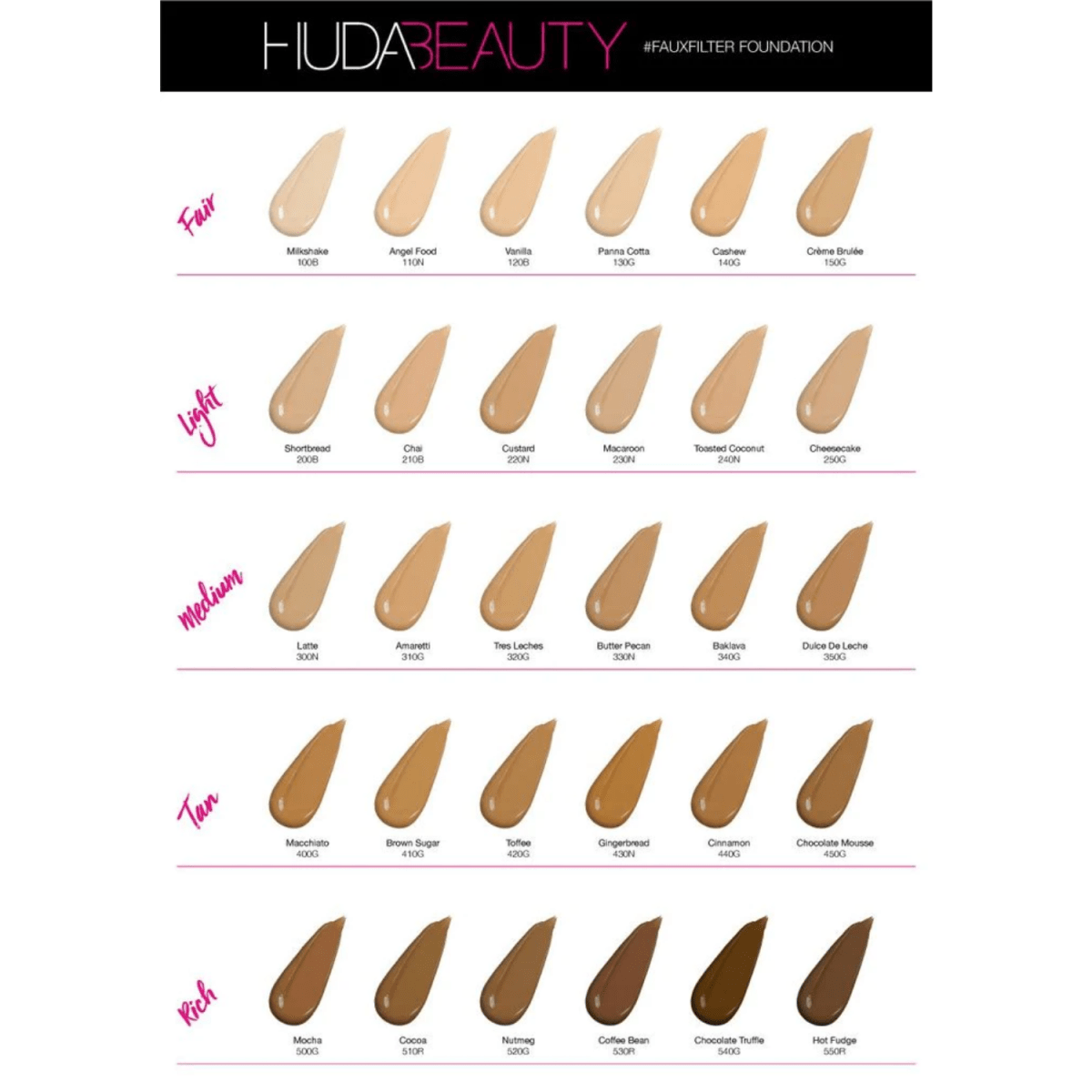 Huda Beauty Faux Filter Foundation AMARETTI 310g - Gift Point