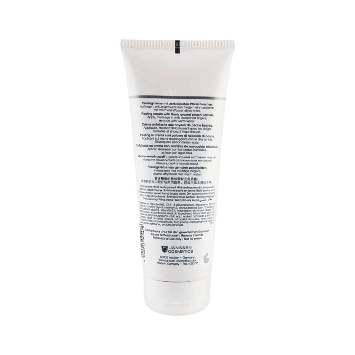 Janssen Intensive Face Scrub 200ml - Gift Point
