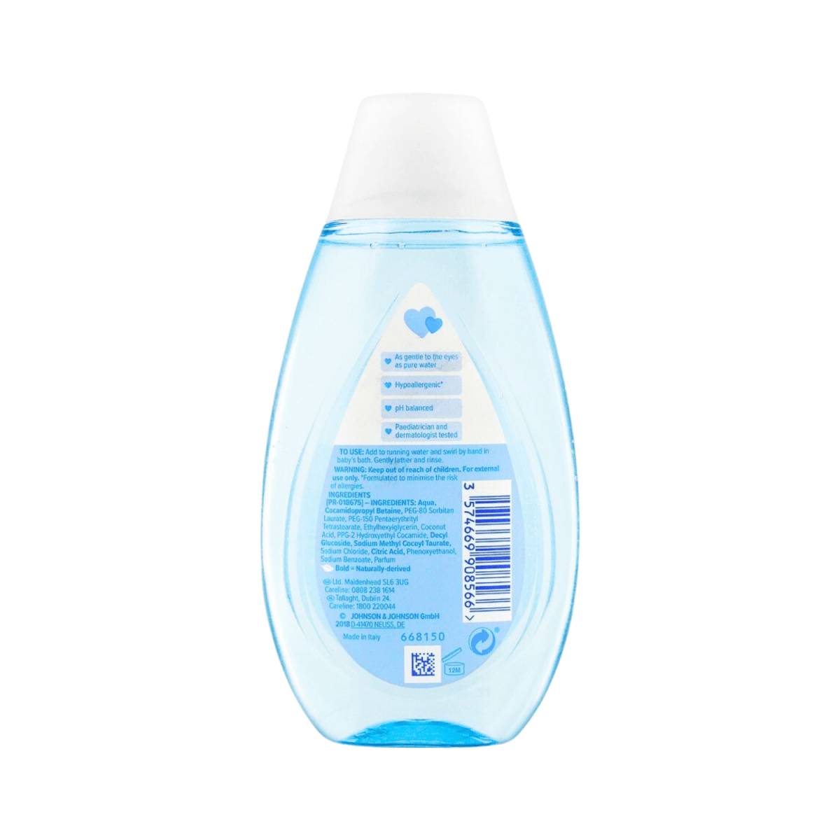 Johnson's Baby Bath Pure & Gentle Daily Care 200ml - Gift Point