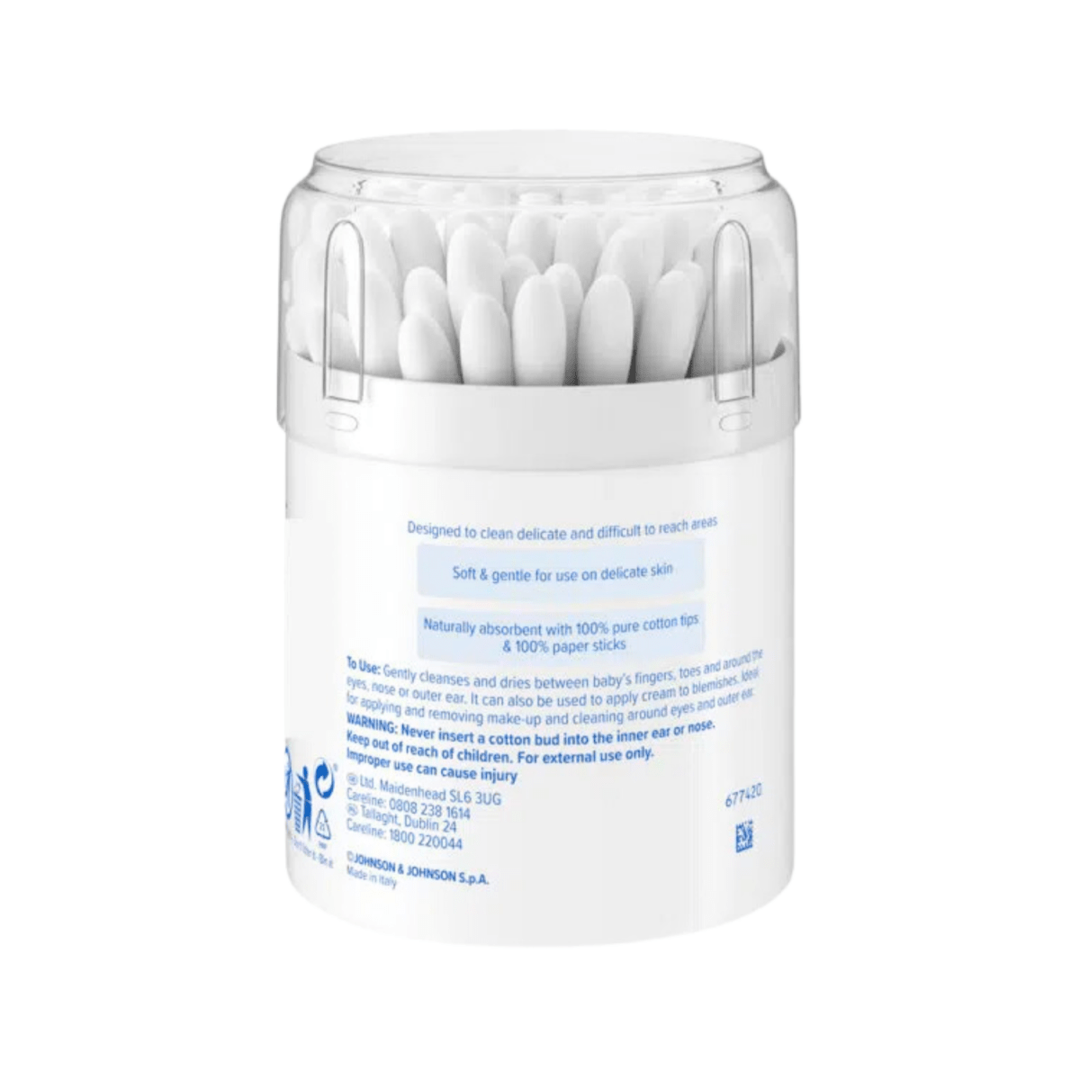 Johnson's Baby Cotton Buds Italy 100 Buds - Gift Point
