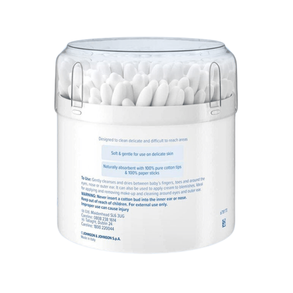 Johnson's Baby Cotton Buds Italy 200 Buds - Gift Point