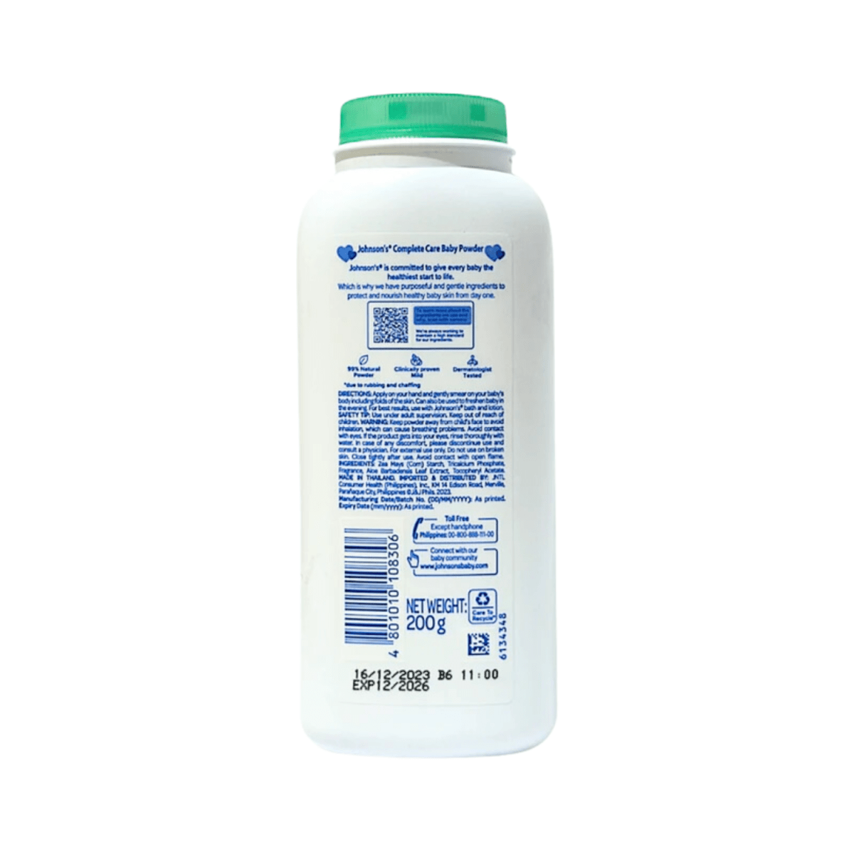 Johnson's Baby Fresh Powder 200g - Gift Point
