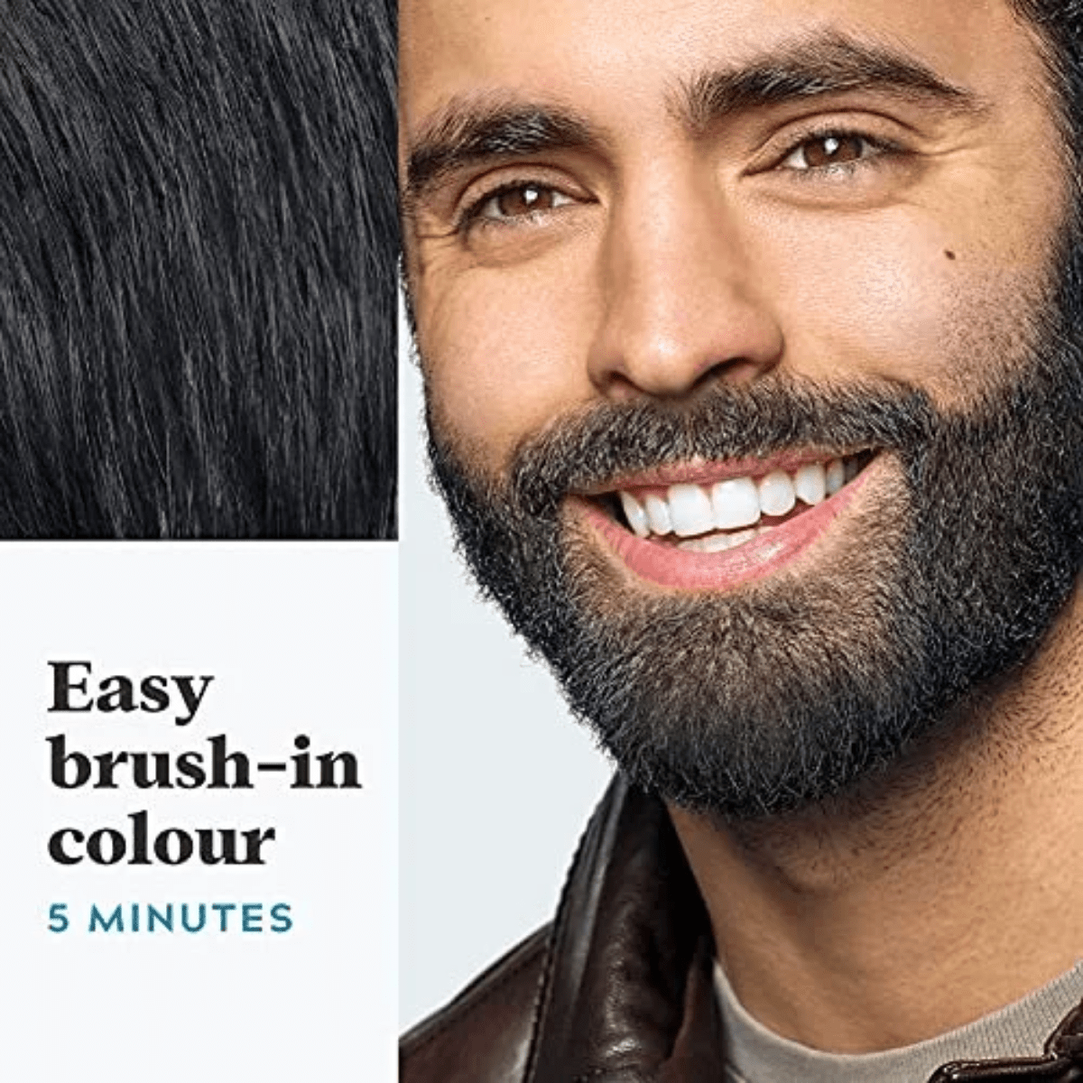 Just For Men - Mustache & Beard Color - Real Black M-55 - Gift Point