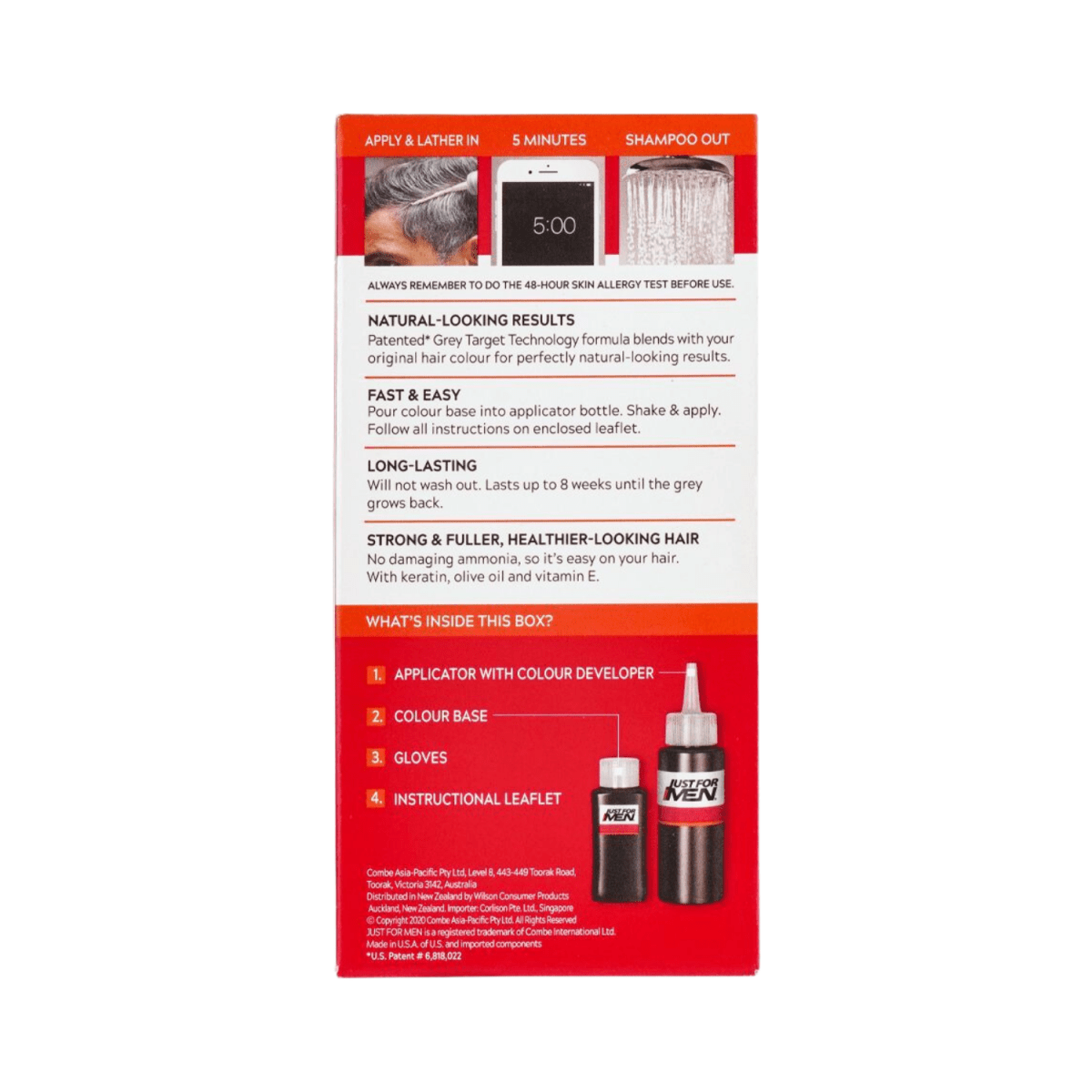 Just For Men - Shampoo-In Haircolour - Medium Brown H-35 - Gift Point