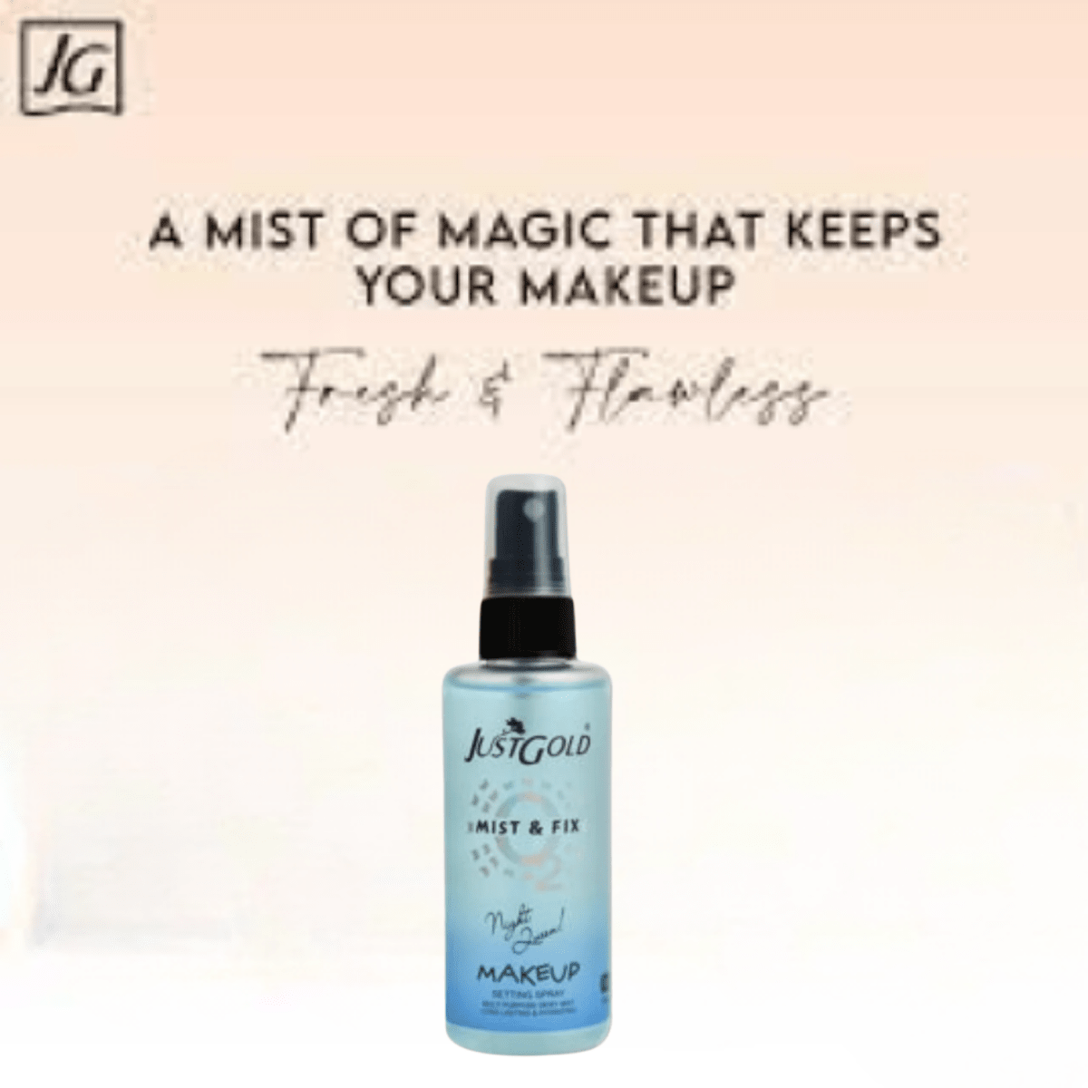 Just Gold Mist & Fix Night Queen Makeup Setting spray 110ml - Gift Point