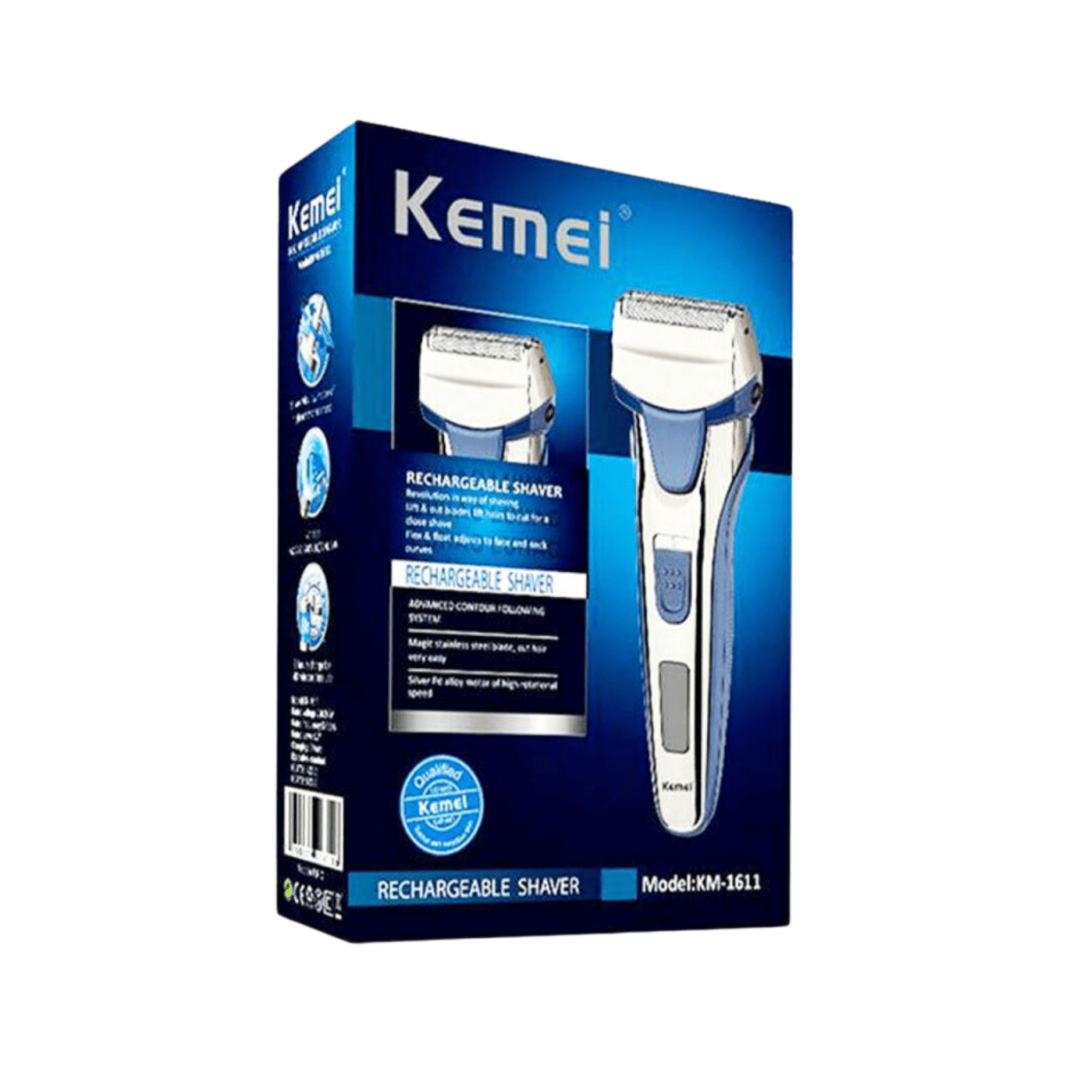 Kemei Men’s Electric Shaver Hair Removal KM-1611 - Gift Point