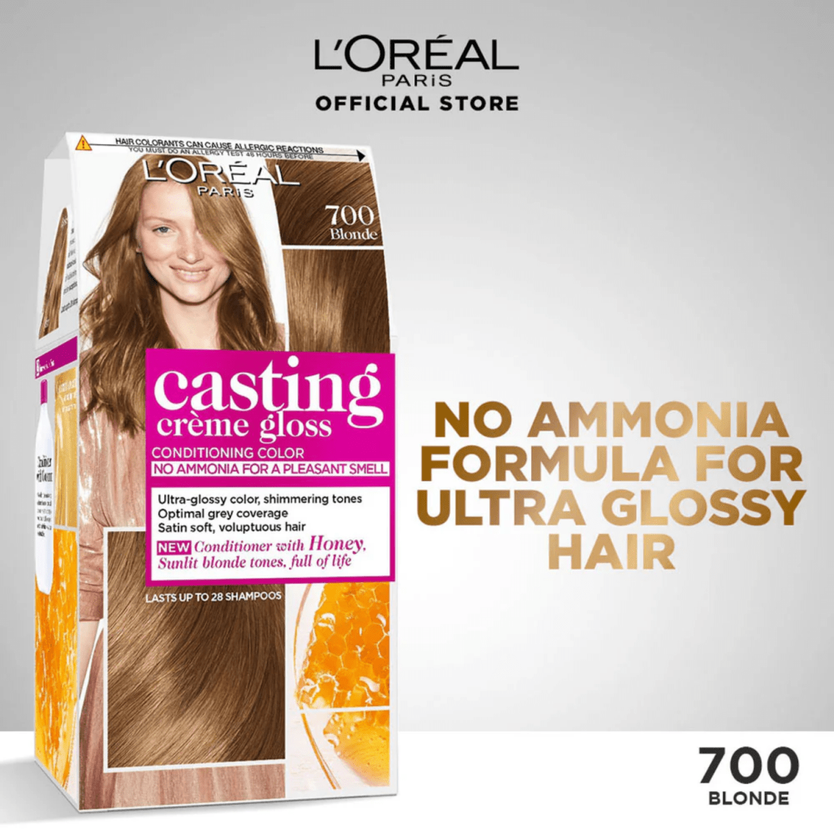 Loreal Casting Creme Gloss Hair Color 700-Blonde - Gift Point