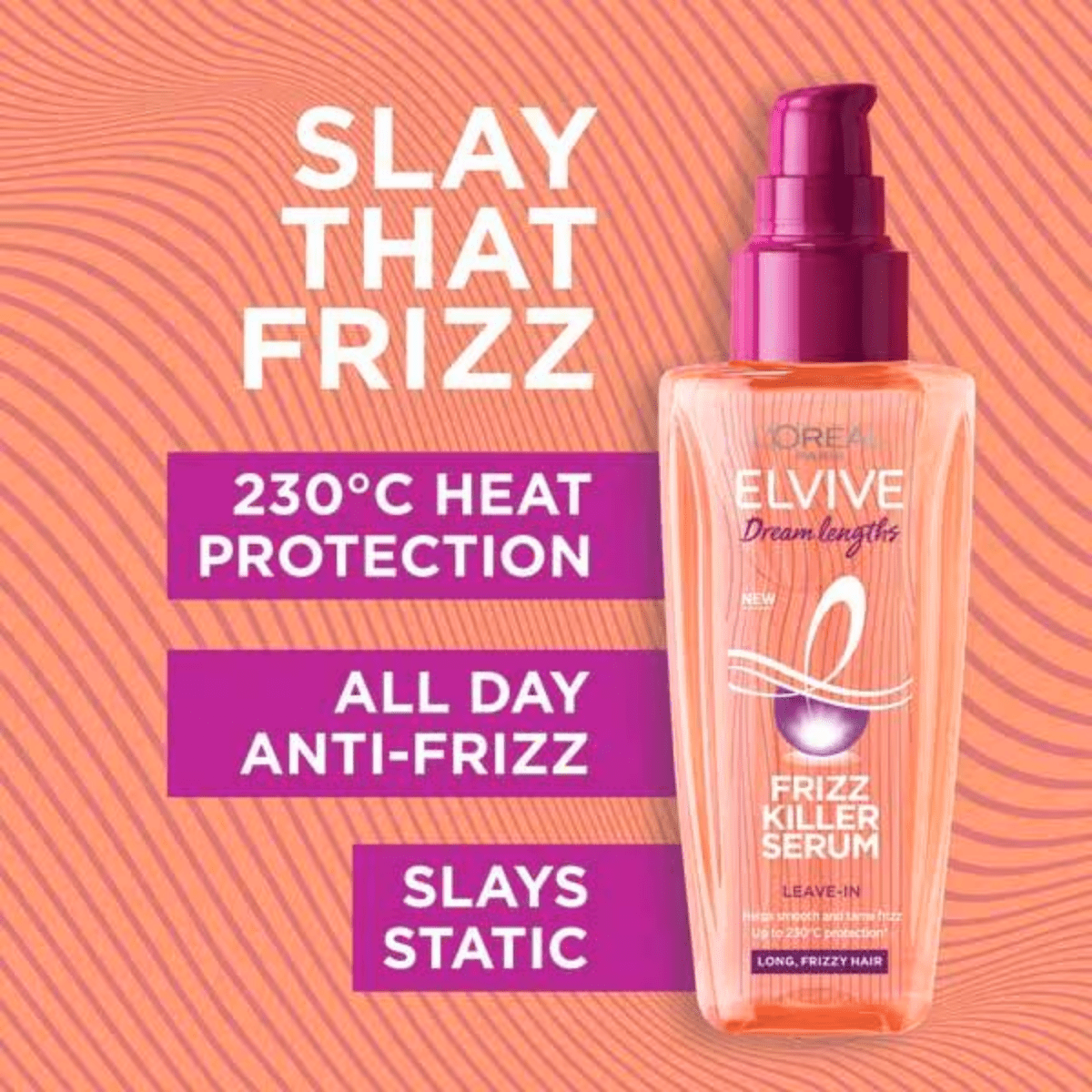 Loreal Frizz Killer Hair Serum 100ml - Gift Point