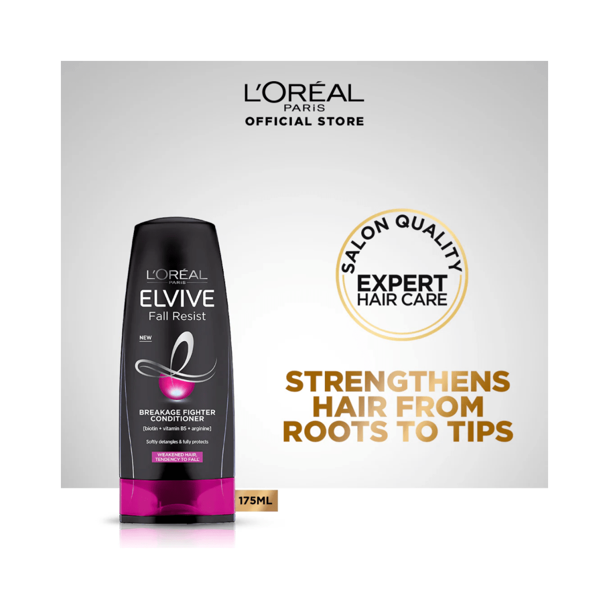 L'Oreal Paris Elvive Breakage Fighter Conditioner PK 175ml - Gift Point