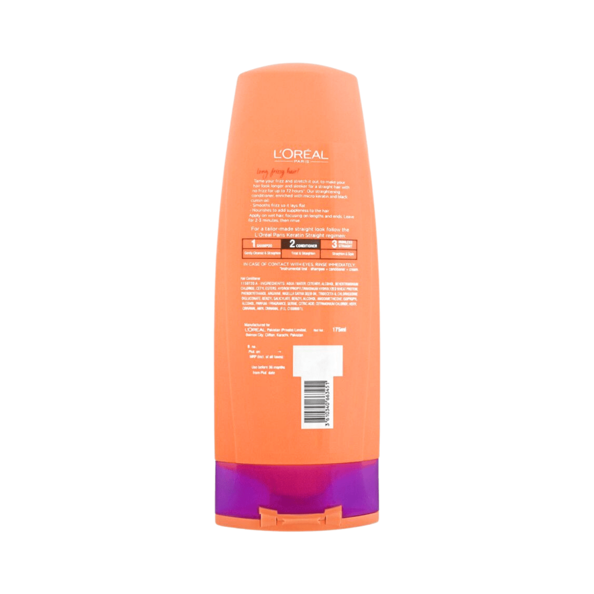 L'Oreal Paris Elvive Dream Long Straight 72h Conditioner PK 175ml - Gift Point