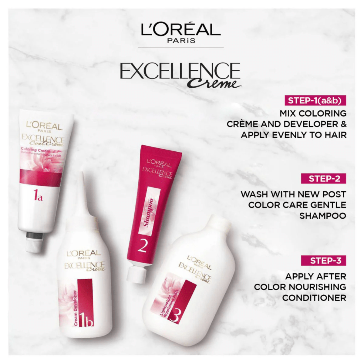 LOreal Paris Excellence Creme Hair Color 7.7 Honey Brown - Gift Point