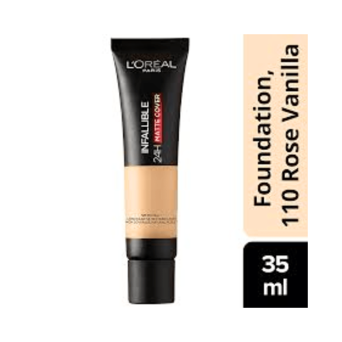 Loreal Paris Infaillible 24H Matte Cover 110 Rose Vanilla Chine 35ml - Gift Point